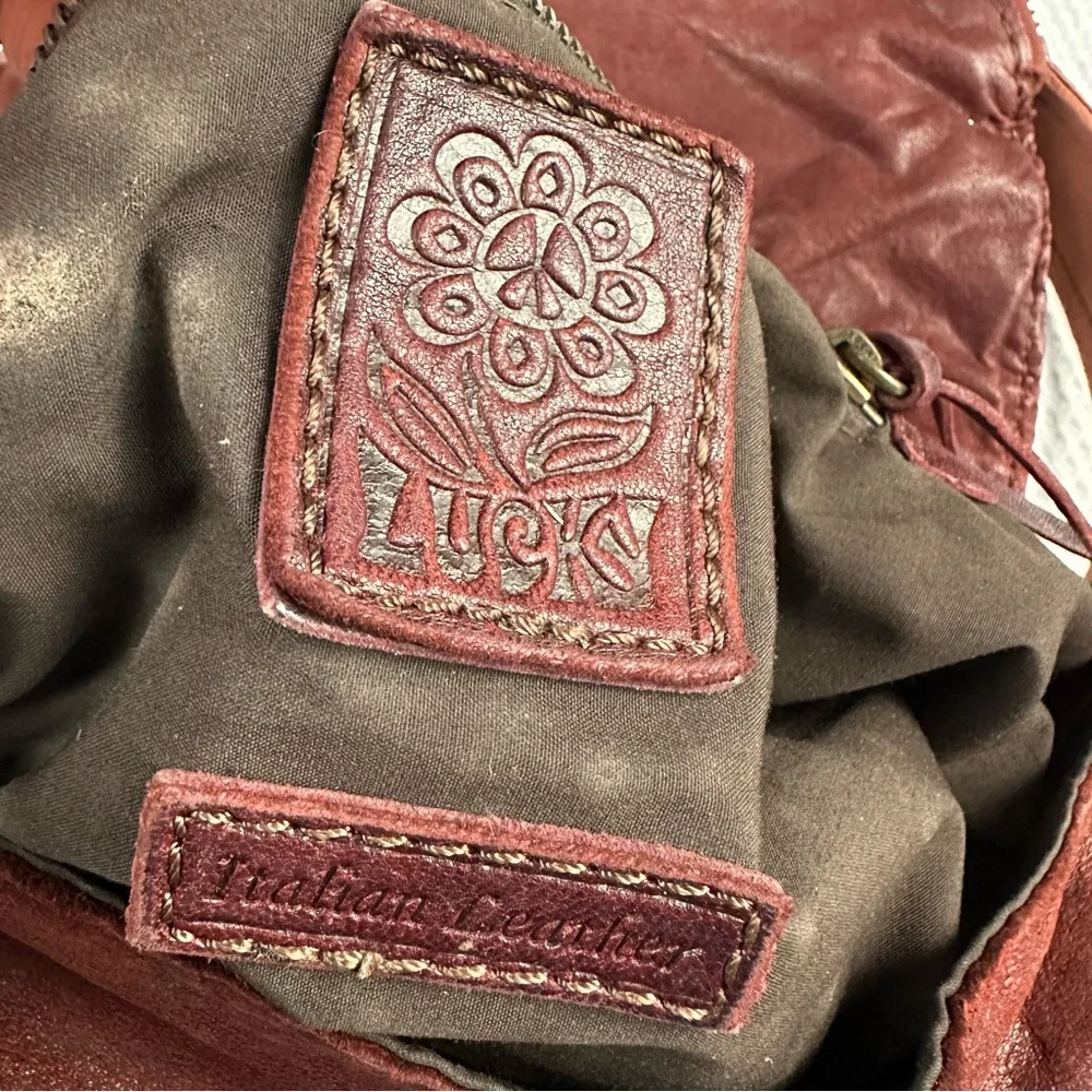Lucky brand leather handbag